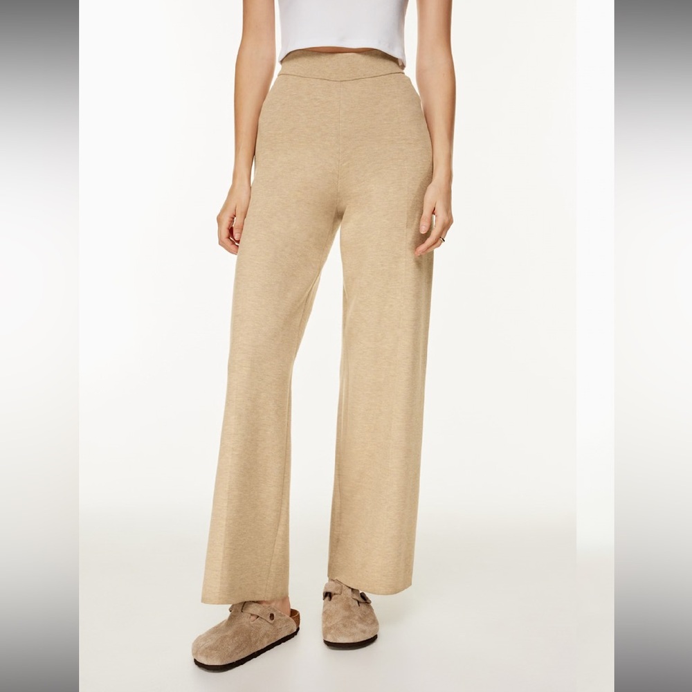 Aritzia Wide-Leg knit Pants